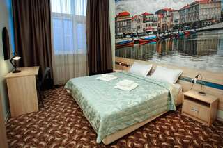 Мини-отель Elysian hotel Нур-Султан Люкс с кроватью размера «king-size»-10